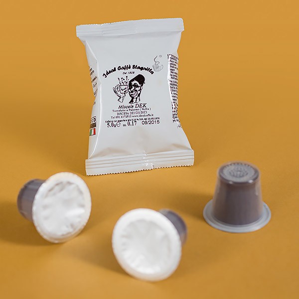 Privato: Miscela Decaffeinato – 100 Capsule Compatibili Nespresso®